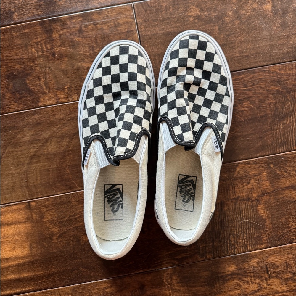Classic Slip-On Checkerboard Vans